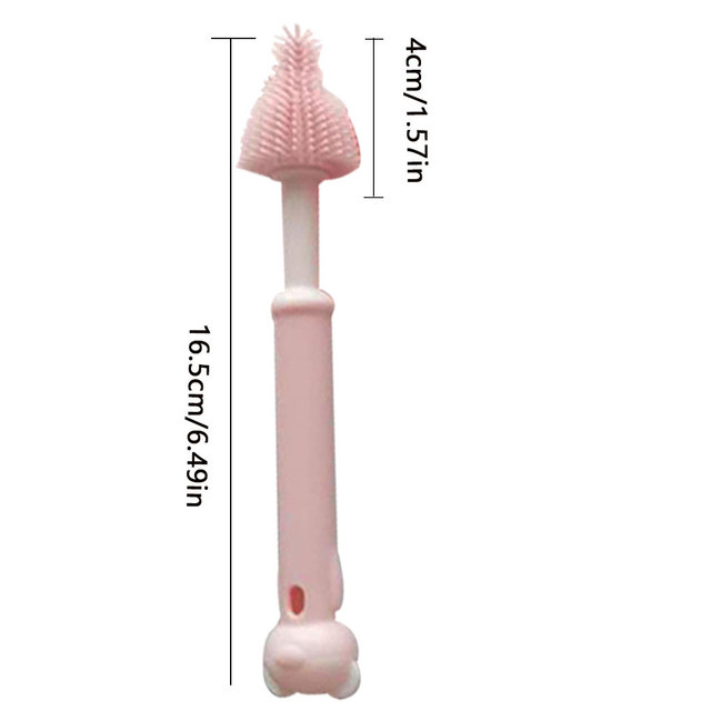 Szczotka do czyszczenia butelki dla dziecka z długą rączką - Wianko - 12