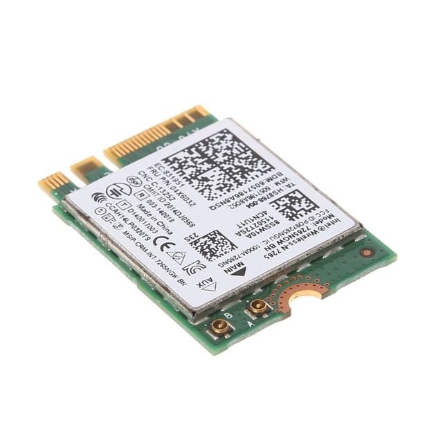 Bezprzewodowa karta sieciowa Intel wireless-n 7265NGW dwuzakresowa 2x2 z Bluetooth 4.0 - APR-19 - Wianko - 4