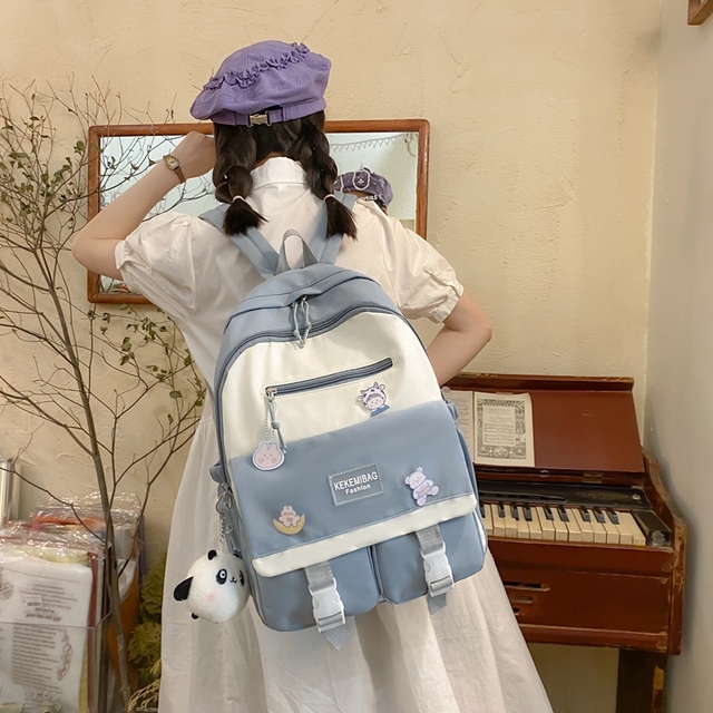 Modny plecak Kawaii 2021 dla dziewcząt - śliczne cukierki wodoodporny tornister podróżny - Wianko - 29