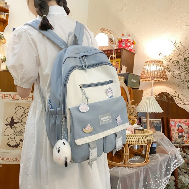 Modny plecak Kawaii 2021 dla dziewcząt - śliczne cukierki wodoodporny tornister podróżny - Wianko - 5
