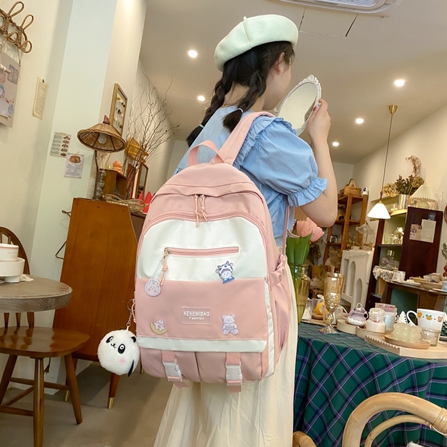 Modny plecak Kawaii 2021 dla dziewcząt - śliczne cukierki wodoodporny tornister podróżny - Wianko - 26