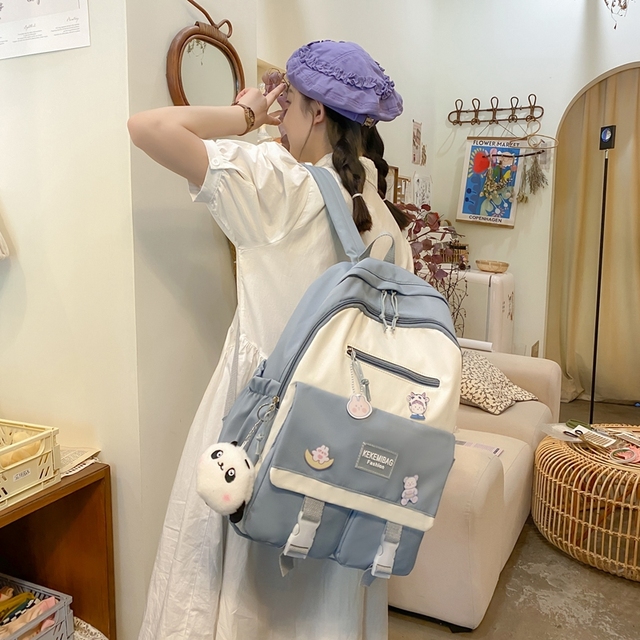 Modny plecak Kawaii 2021 dla dziewcząt - śliczne cukierki wodoodporny tornister podróżny - Wianko - 31