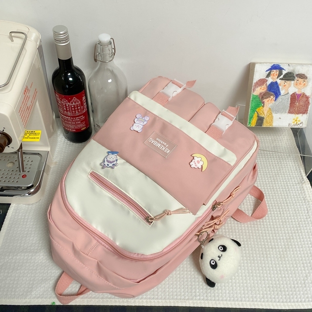 Modny plecak Kawaii 2021 dla dziewcząt - śliczne cukierki wodoodporny tornister podróżny - Wianko - 10