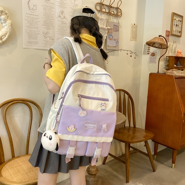 Modny plecak Kawaii 2021 dla dziewcząt - śliczne cukierki wodoodporny tornister podróżny - Wianko - 24