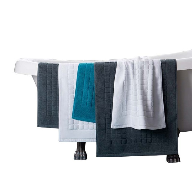 Antypoślizgowy ręcznik kąpielowy 100% bawełny - Wianko - 4