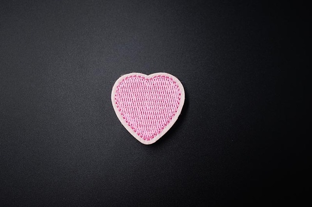 Mend - Różowe serce (3.2x3.2cm) - Łatka haftowana DIY do dekoracji dżinsów i ubrań - Wianko - 6
