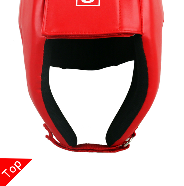 Kask dorosły MMA Sanda niebiesko-czerwono-czarny - Wianko - 10