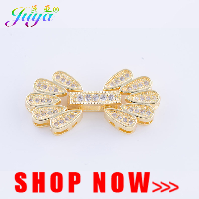 Juya DIY akcesoria do uszu - kolczyki w kształcie obręczy, złoty kolor, srebrny fastener, ręcznie robione, modne - Wianko - 14
