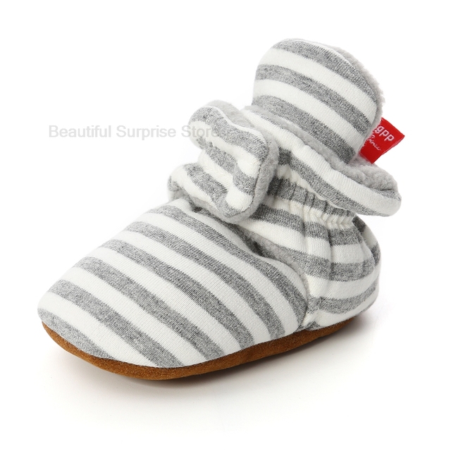 Ciepłe buciki dla malucha - urocze dziecięce kapcie antypoślizgowe dla chłopca i dziewczynki - Wianko - 15