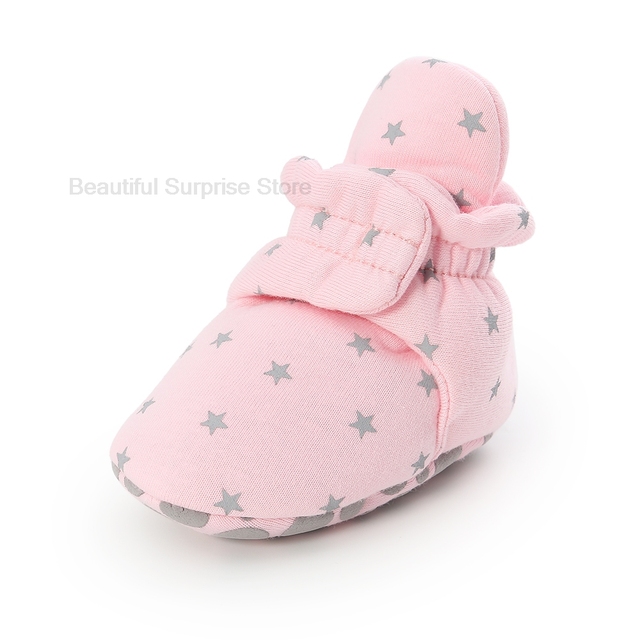 Ciepłe buciki dla malucha - urocze dziecięce kapcie antypoślizgowe dla chłopca i dziewczynki - Wianko - 10