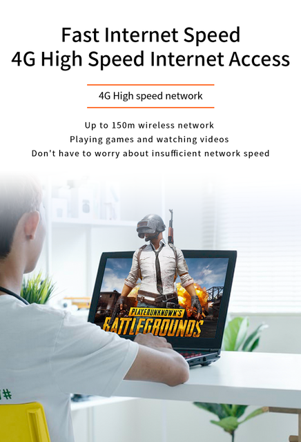 Router 4G LTE odblokowany - 300 mb/s, mobilny, bezprzewodowy, z gniazdem na kartę SIM - Wianko - 6