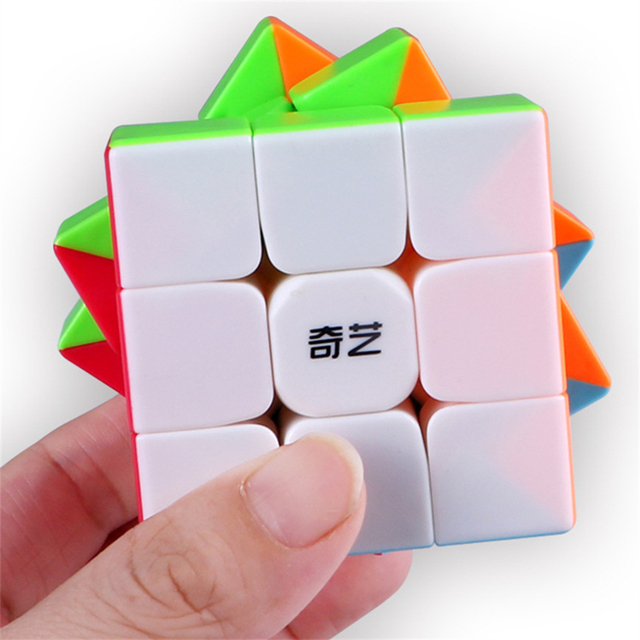 Qiyi Yongshi S 3x3x3 - Kostka Yongshi Stickerless Cube. Kostka puzzle dla profesjonalistów i dzieci - Wianko - 10