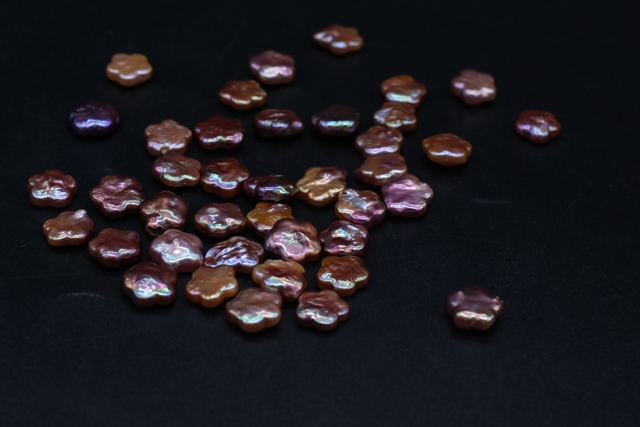 Naszyjnik fioletowy o kształcie śliwki z naturalną perłą słodkowodną i luźnym koralikiem bransoletka typu Charm DIY - Wianko - 5