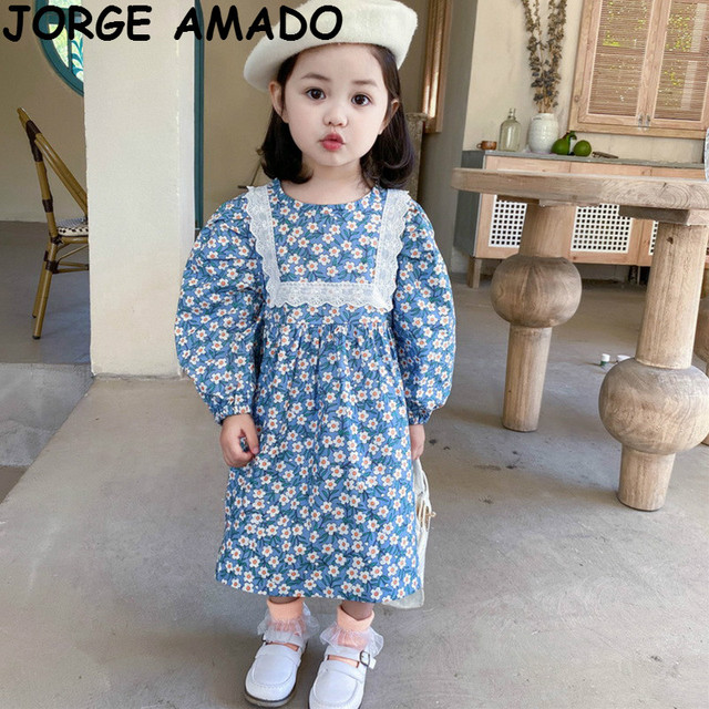 Legginsy dziecięce dziewczęce koreańskiego stylu jesienne, elastyczny pas, wafelkowy wzór, koronka, jednolity kolor, E716 - Wianko - 5