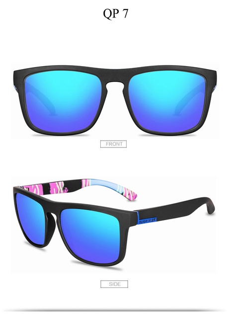 Okulary wędkarskie QUISVIKER polaryzacyjne męsko-damskie UV400 słońce - Wianko - 9
