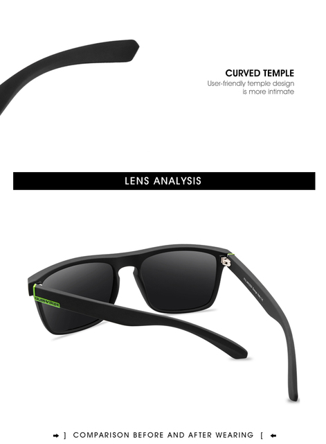 Okulary wędkarskie QUISVIKER polaryzacyjne męsko-damskie UV400 słońce - Wianko - 12