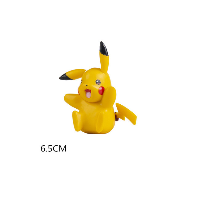 Pokemon Figurki Akcji 4-13Cm Model Zabawki Film Kreskówka Anime Pikachu Eevee Charmander Mewtwo Kolekcja Dziecka Urodziny - Wianko - 36