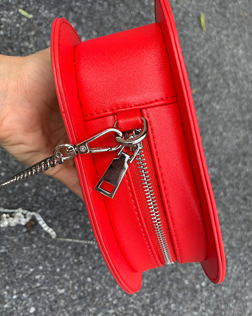 Mini torebka na ramię - Śliczne czerwone grzyby, projekt kobiety i dziewczyny, Kawaii kopertówka z łańcuszkiem - Wianko - 39