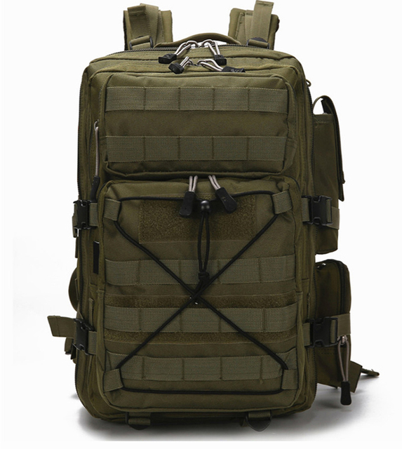 Plecak wojskowy o pojemności 30L, wodoodporny, idealny na wycieczki rowerowe, piesze wędrówki, camping, wędkarstwo i polowania - Wianko - 9