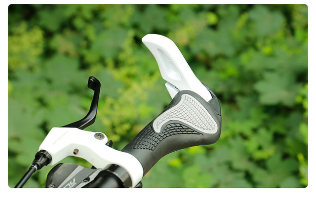 Deemount uchwyt rowerowy z ergonomiczną końcówką drążka, regulowany pod kątem, z amortyzacją - Wianko - 10