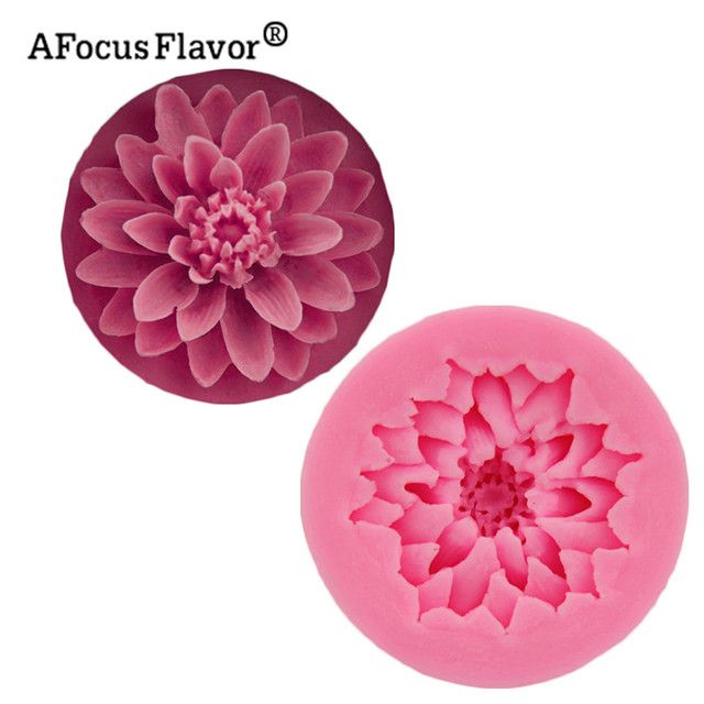 Forma silikonowa do wytłaczania kwiatów 3D do ciast i czekolady - Wianko - 12