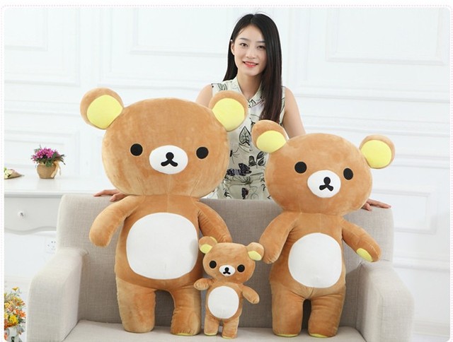 Pluszowa zabawka Rilakkuma Kawaii - mięciutki miś do przytulania i dekoracji pokoju - prezent urodzinowy dla dziecka - Wianko - 9