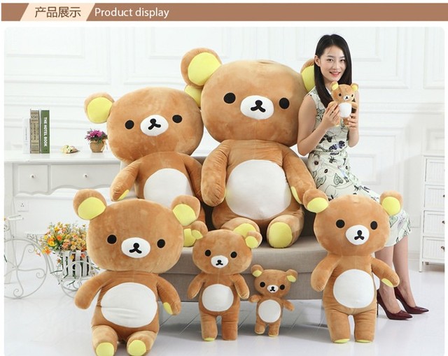 Pluszowa zabawka Rilakkuma Kawaii - mięciutki miś do przytulania i dekoracji pokoju - prezent urodzinowy dla dziecka - Wianko - 5