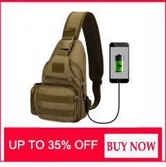 Torba wojskowa na ramię do ładowania USB, kamuflaż, turystyka, wędkowanie - Wianko - 8