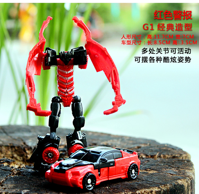 Zestaw Transformujący Robot Samochodu dla Chłopców - Zabawka Figurka wraz z Modelem Pojazdu - Wianko - 24