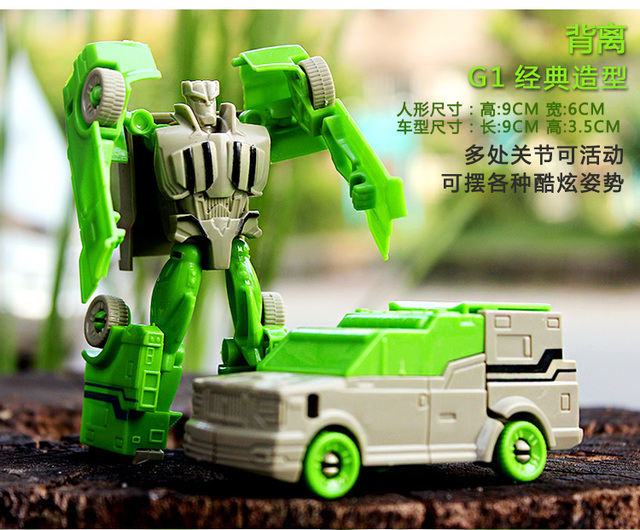 Zestaw Transformujący Robot Samochodu dla Chłopców - Zabawka Figurka wraz z Modelem Pojazdu - Wianko - 26