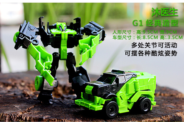 Zestaw Transformujący Robot Samochodu dla Chłopców - Zabawka Figurka wraz z Modelem Pojazdu - Wianko - 22