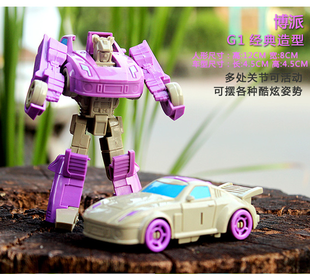 Zestaw Transformujący Robot Samochodu dla Chłopców - Zabawka Figurka wraz z Modelem Pojazdu - Wianko - 10