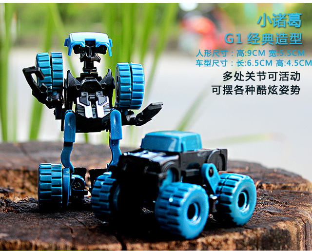 Zestaw Transformujący Robot Samochodu dla Chłopców - Zabawka Figurka wraz z Modelem Pojazdu - Wianko - 18