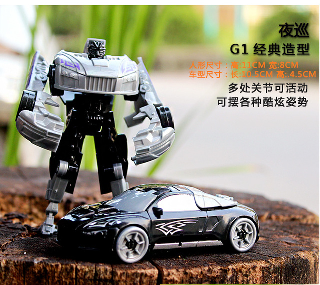 Zestaw Transformujący Robot Samochodu dla Chłopców - Zabawka Figurka wraz z Modelem Pojazdu - Wianko - 16