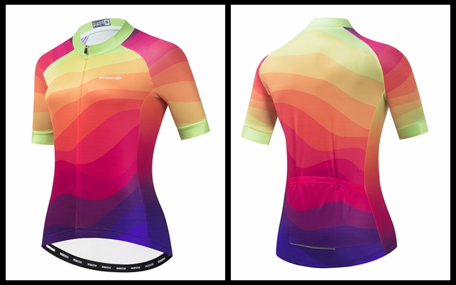 Damska koszulka kolarska z krótkim rękawem - Mtb Pro odzież do kolarstwa drużynowego - Wianko - 11