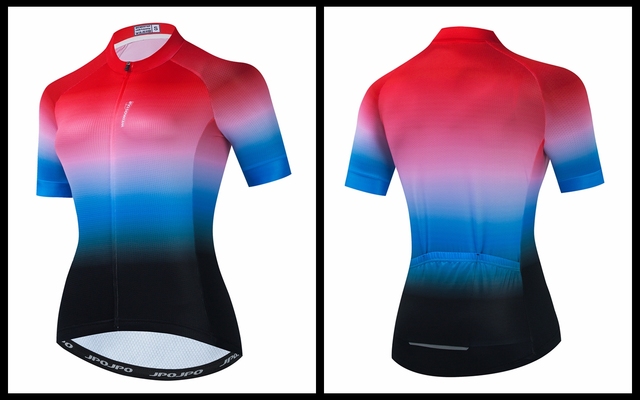 Damska koszulka kolarska z krótkim rękawem - Mtb Pro odzież do kolarstwa drużynowego - Wianko - 14
