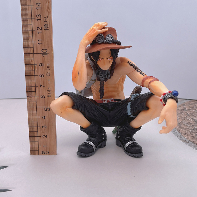 Jednoczęściowa figurka Monkey D. Luffy Zoro Sabo Hancock Ace z anime One Piece - model 4 w walce, kolekcja PVC dla dzieci - Wianko - 6