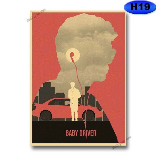 Plakat papierowy z naklejką Home Decor, kolekcja vintage minimalistycznych plakatów filmowych, sypialnia Bar Cafe Wall artystyczny obraz (HD plakat) - Wianko - 22