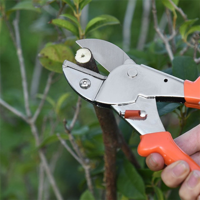 Sekatory ogrodowe do drzew owocowych SK5 – narzędzia do szczepienia i cięcia stali, idealne do ogrodnictwa i bonsai - Wianko - 4