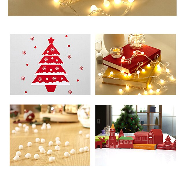 Dziecięce ozdoby na ścianę- Choinka na Nowy Rok, idealna jako prezent, dekoracje dla domu w stylu bożonarodzeniowym - Navidad - Wianko - 18