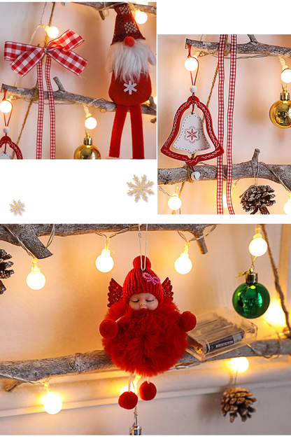 Dziecięce ozdoby na ścianę- Choinka na Nowy Rok, idealna jako prezent, dekoracje dla domu w stylu bożonarodzeniowym - Navidad - Wianko - 33