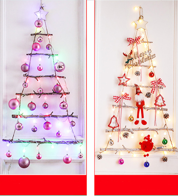 Dziecięce ozdoby na ścianę- Choinka na Nowy Rok, idealna jako prezent, dekoracje dla domu w stylu bożonarodzeniowym - Navidad - Wianko - 31