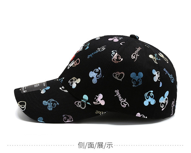 Disney plus kapelusz Mickey Mouse Minnie Mouse Anime czapka unisex regulowana - Wianko - 7