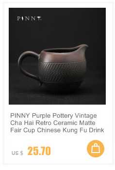 PINNY fioletowy ceramiki rocznika Cha Hai Retro ceramiczne matowe filiżanka chińska usługa herbaty Kung Fu - Wianko - 7