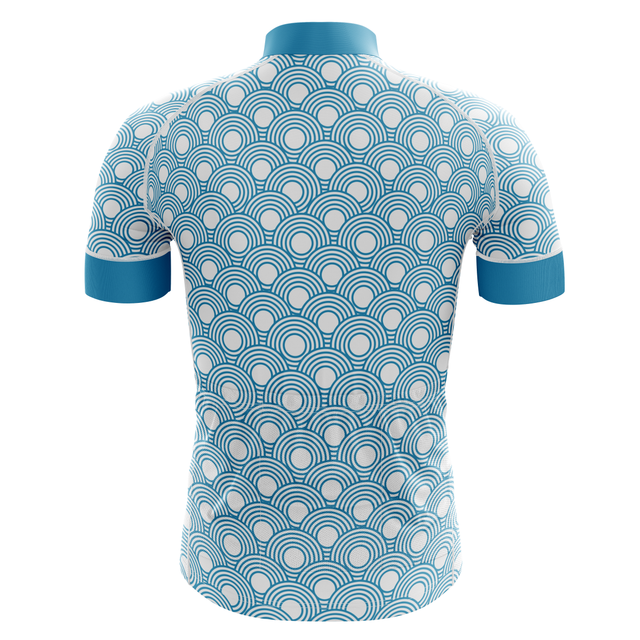 Koszulka kolarska męska z krótkim rękawem HIRBGOD 2021 New UK - niebieska, lekka, letnia - TYZ057-01 - Wianko - 10