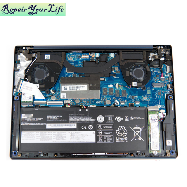 Chłodzenie CPU i karty graficznej Lenovo IdeaPad S540 14API 14IML Flex-14API - wentylatory PC Radiator BAPB0505R5H BAPB0605R5H - Wianko - 1