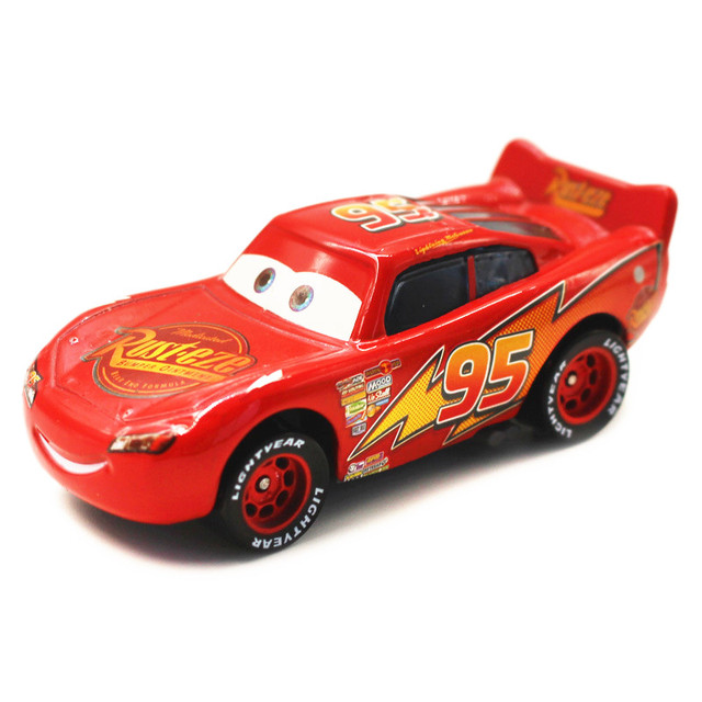 Zygzak McQueen - Samochód Disney Pixar 3, modele odlewane ze stopu metalu, dla dzieci, prezent - Wianko - 1