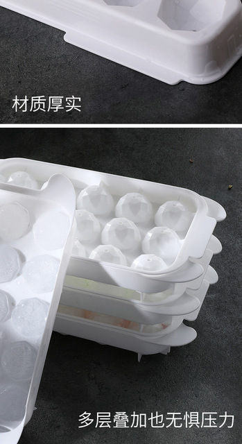 Przyrząd do tworzenia kulek lodowych DIY - forma na lody w kształcie kostki, donica, taca, zestaw form do loda Popsicle Barrel - akcesoria kuchenne i barowe - Wianko - 7