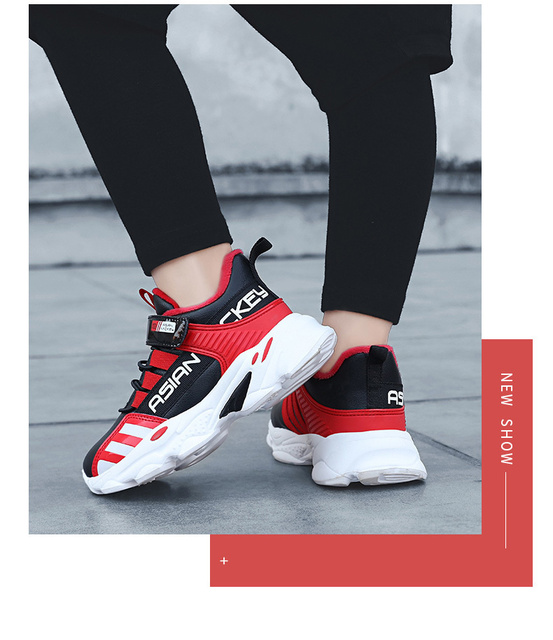 Buty sportowe zimowe dla dzieci - antypoślizgowe, pluszowe, ciepłe, miękkie, trampki platformy - Wianko - 11