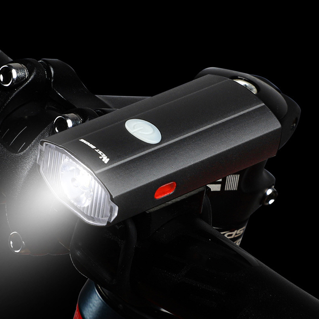 Lekki kask rowerowy 2w1 WEST BIKING z akumulatorem, wodoodporna przednia lampa rowerowa z mocowaniem na kierownicę oraz reflektorem na tył - Wianko - 15